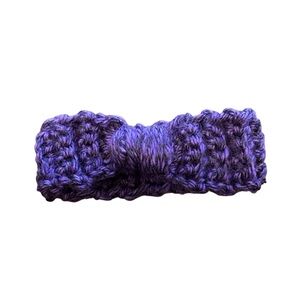 Hand Crocheted Slip On Cat Collar